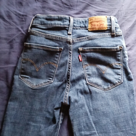 Levi's 721 high rise skinny jeans. Sm 25 - Picture 1 of 4